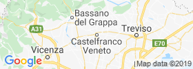 Castelfranco Veneto map